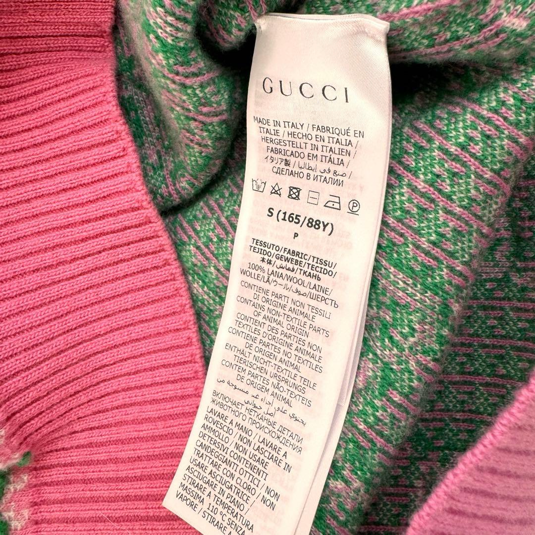 激レア　極美品　グッチgucci カーディガン　GGロゴニットカーディガン