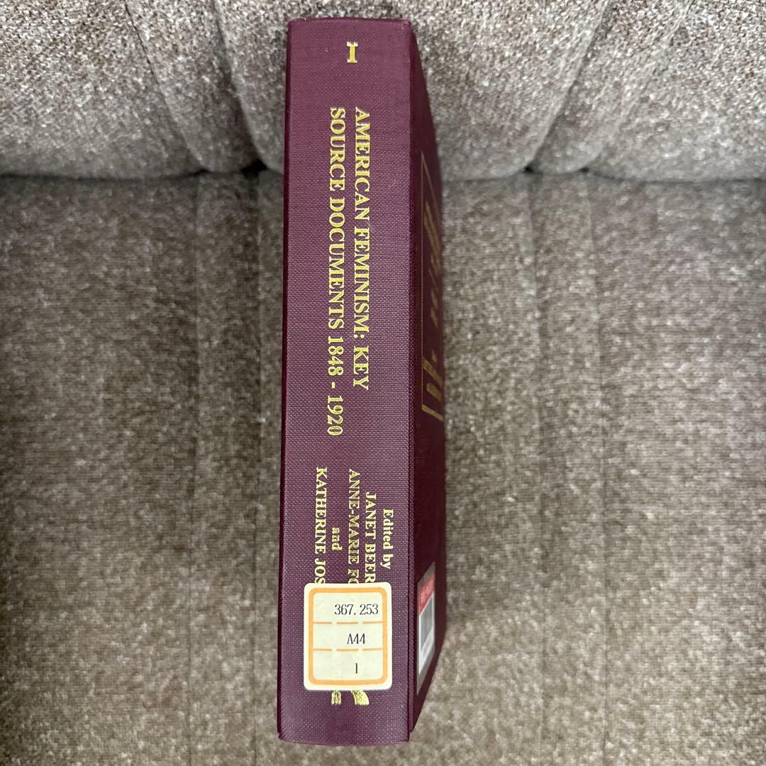 洋書 American Feminism Key Source Documents I