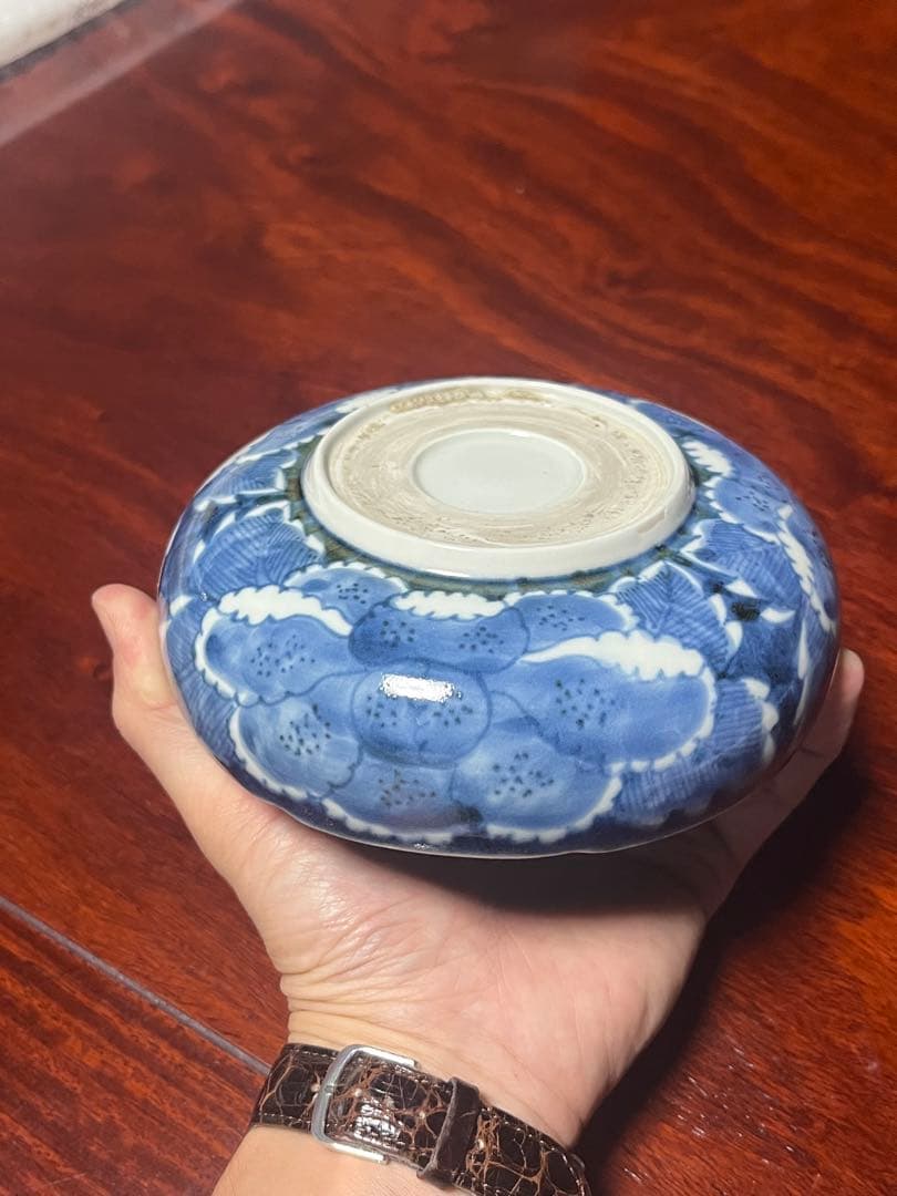 古伊万里　総牡丹　無傷完品　膾皿　牡丹　草花　膾皿　ぼたん　なます