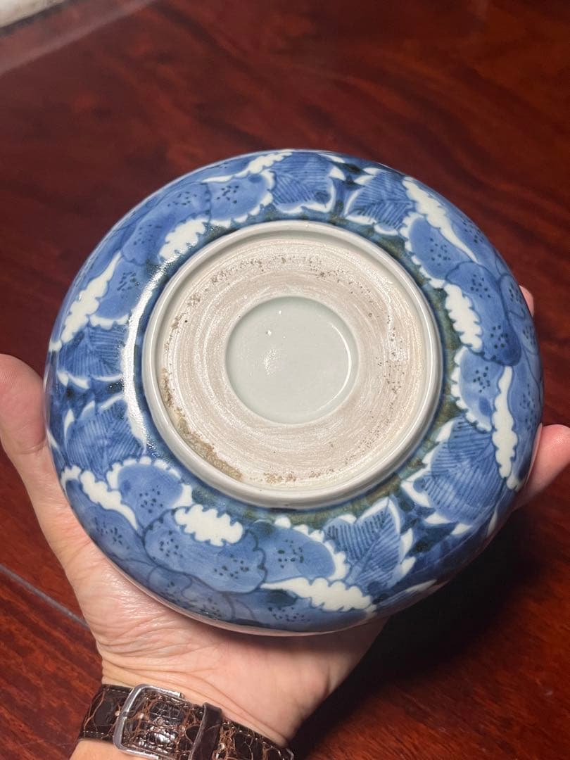 古伊万里　総牡丹　無傷完品　膾皿　牡丹　草花　膾皿　ぼたん　なます