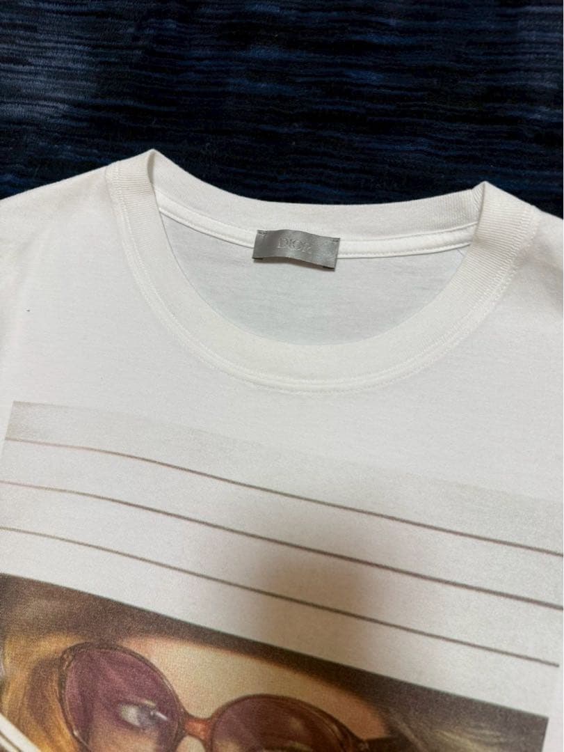 【極美品】DIOR ディオール プリントTシャツ ホワイト メンズM