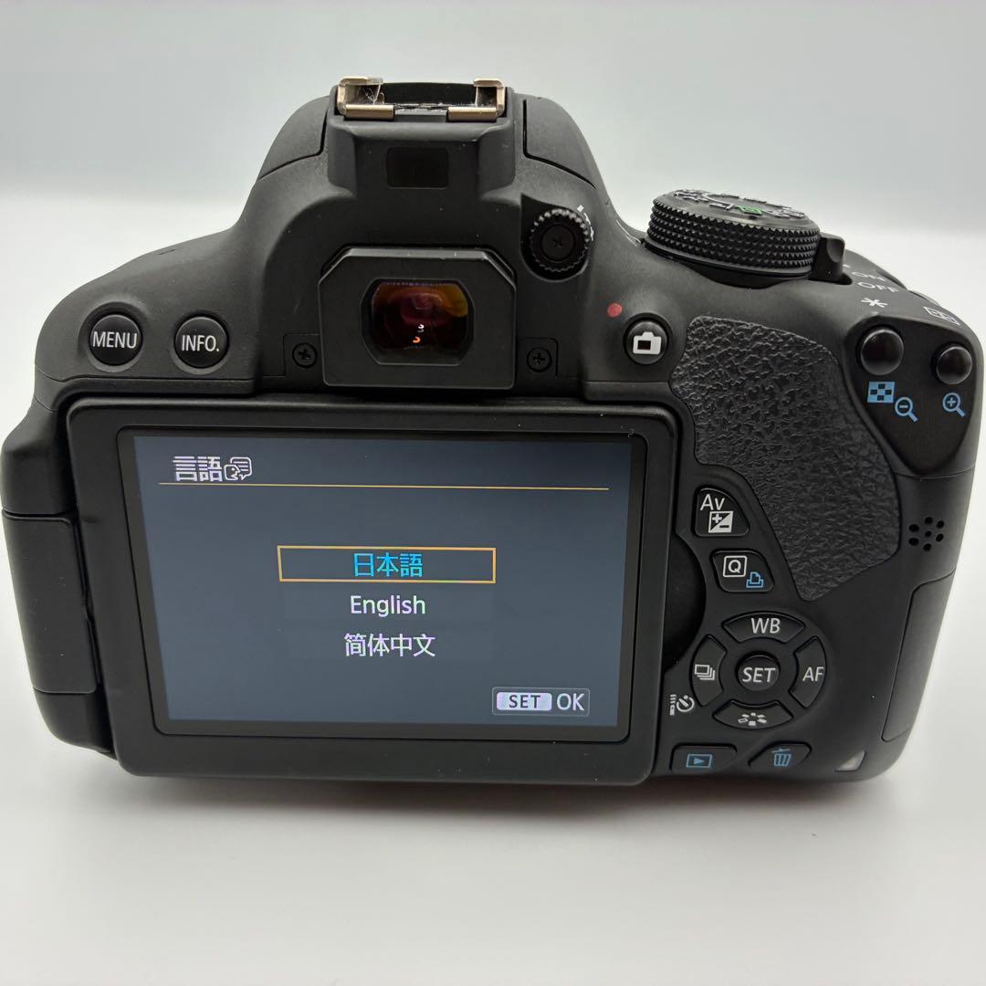 ⭐︎美品⭐︎ Canon EOS kiss X7i STMレンズ 一眼レフ
