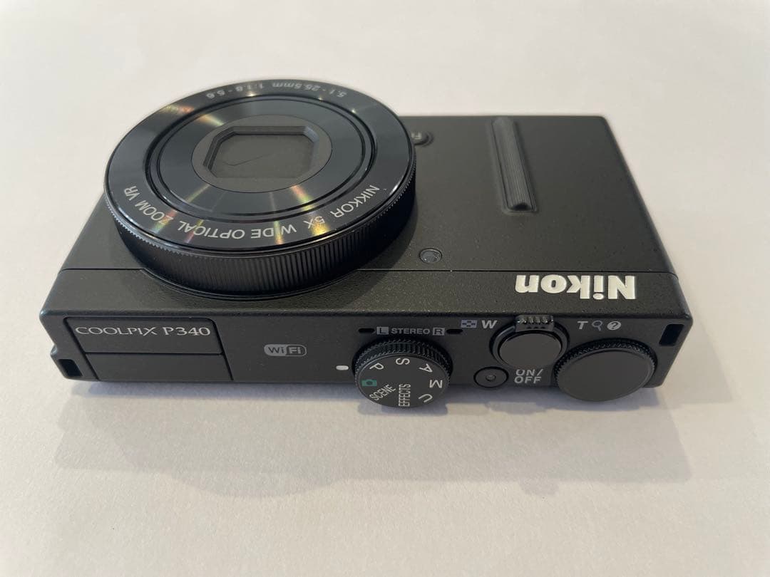 【美品】Nikon COOLPIX P340 ケース/カード付き