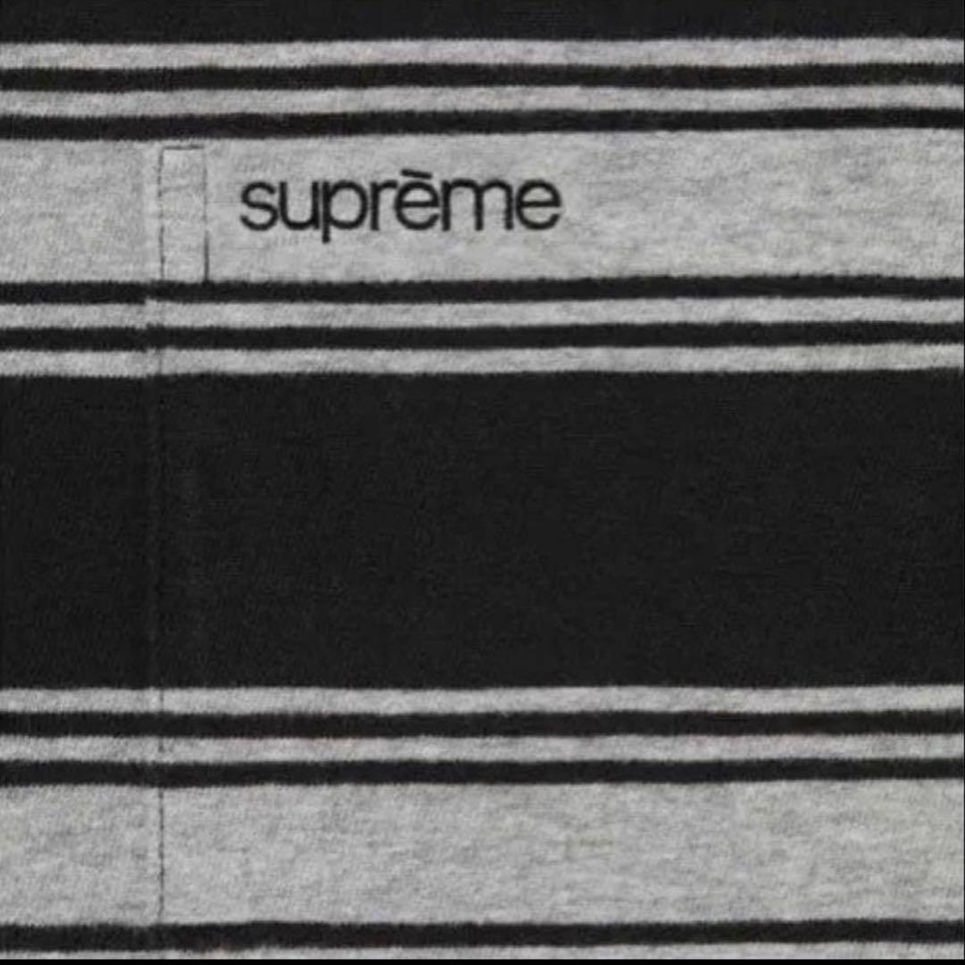【月足天音着用】Supreme Stripe Pocket L/S Top M