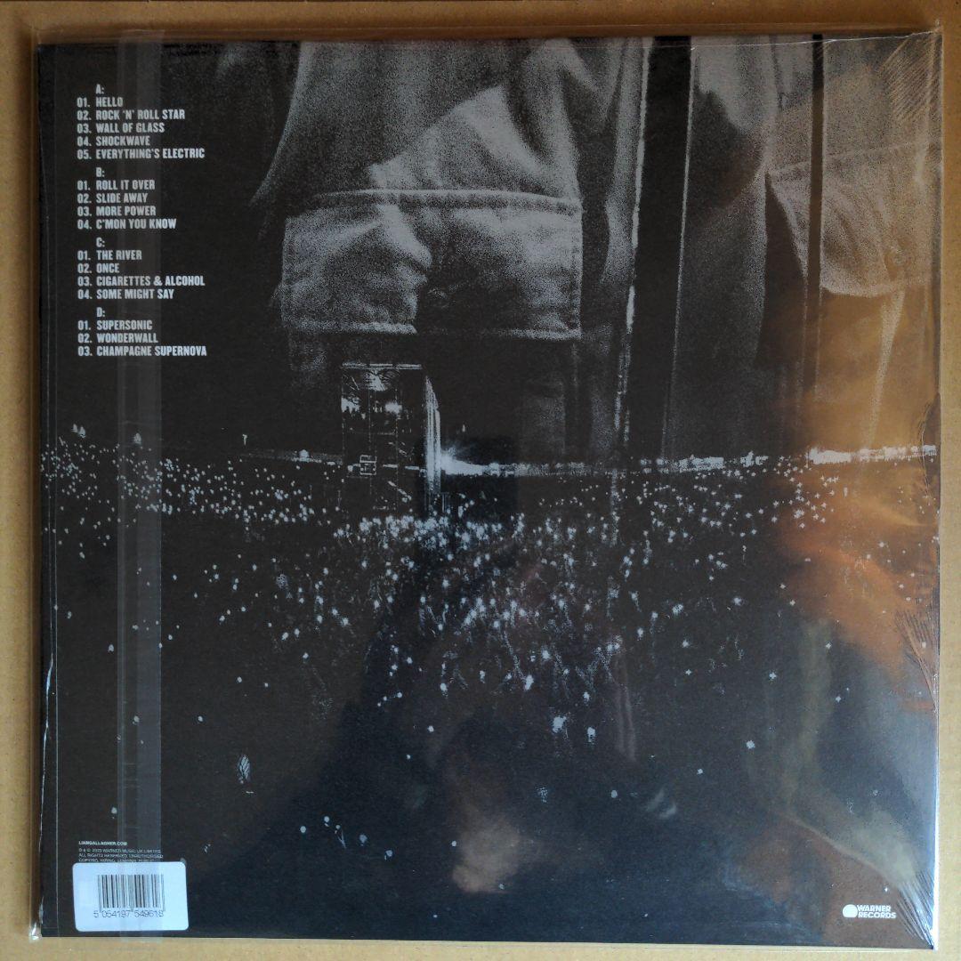LIAM GALLAGHER「KNEBWORTH 22」未開封新品　レコード