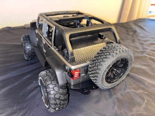 ポ*中様 MN128改 1/12スケール 4WD RCクローラー オープントップ