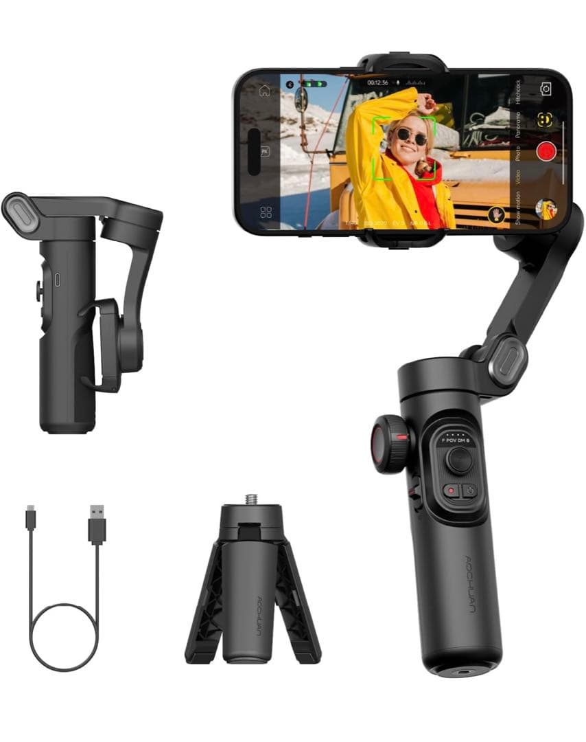 《新品未使用品》Smart XE スマートフォン用ジンバル AOCHUAN
