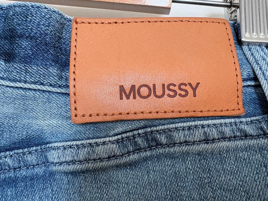 【MOUSSY】 ADVANCED LONG LEG フレア デニム 26