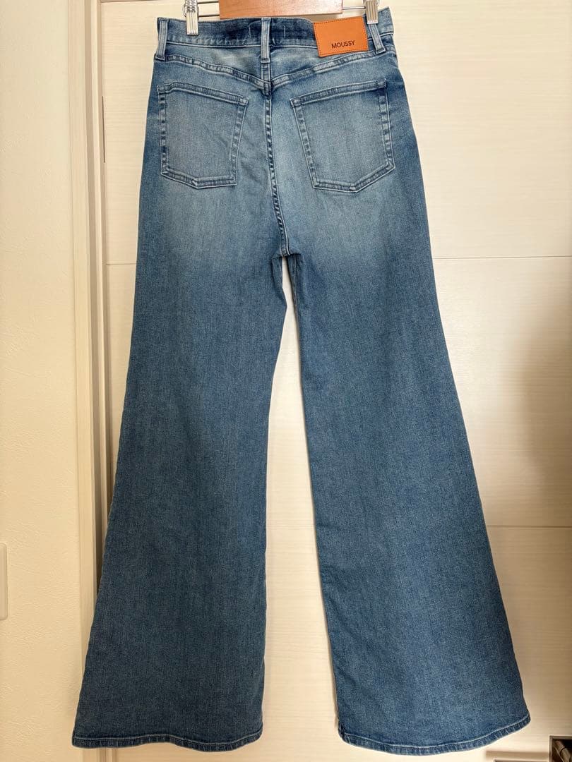 【MOUSSY】 ADVANCED LONG LEG フレア デニム 26