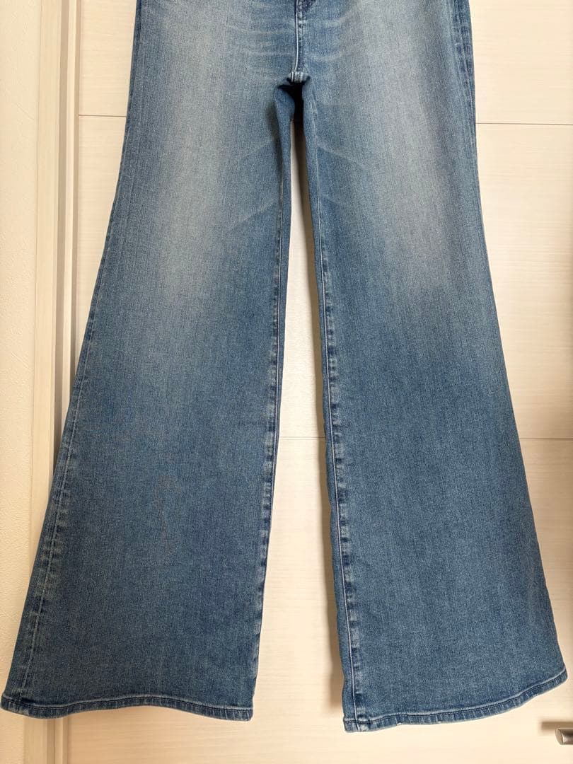 【MOUSSY】 ADVANCED LONG LEG フレア デニム 26