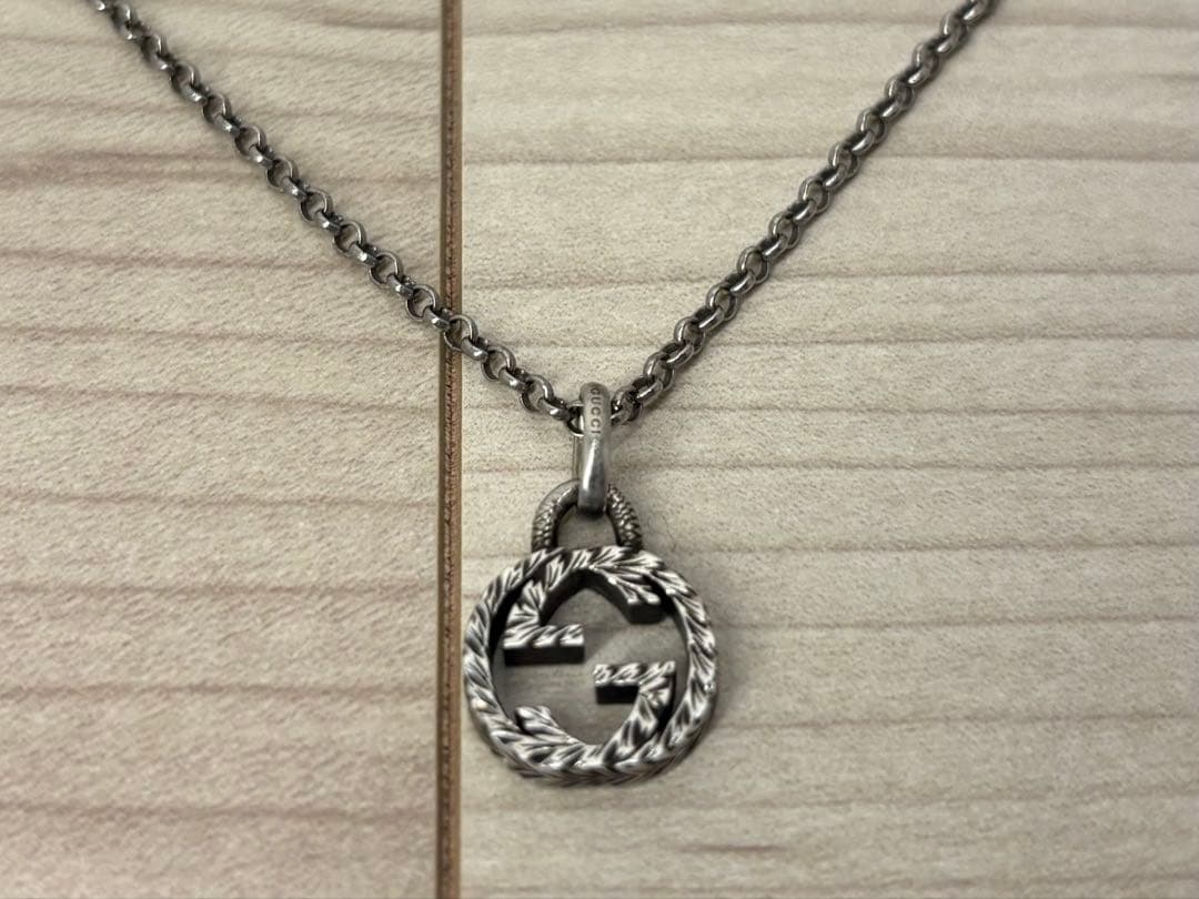 GUCCI インターロッキングG ペンダントネックレス