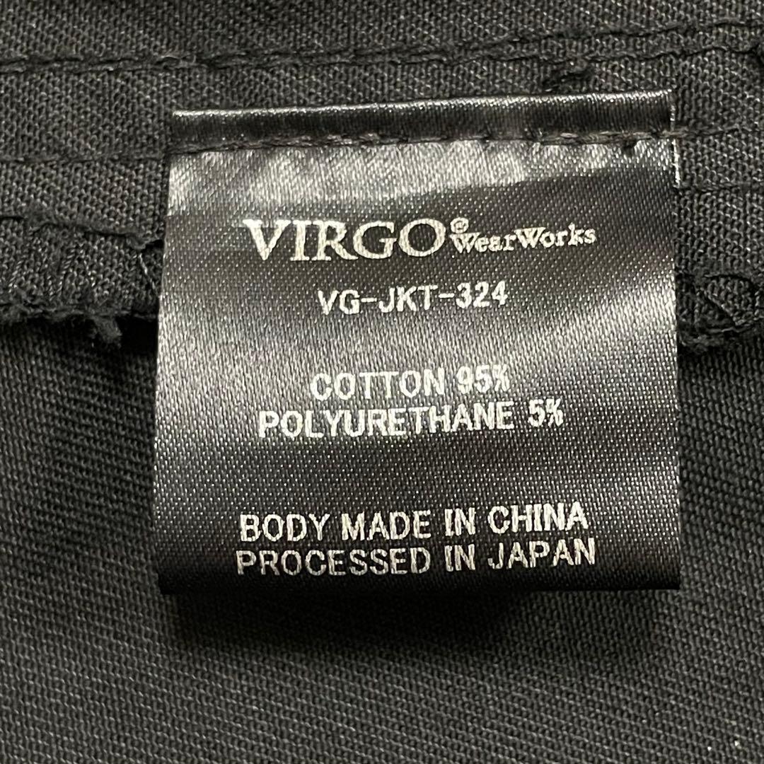 ふりーるです★ヴァルゴ VIRGOミリタリーコート ブラック ロングコート