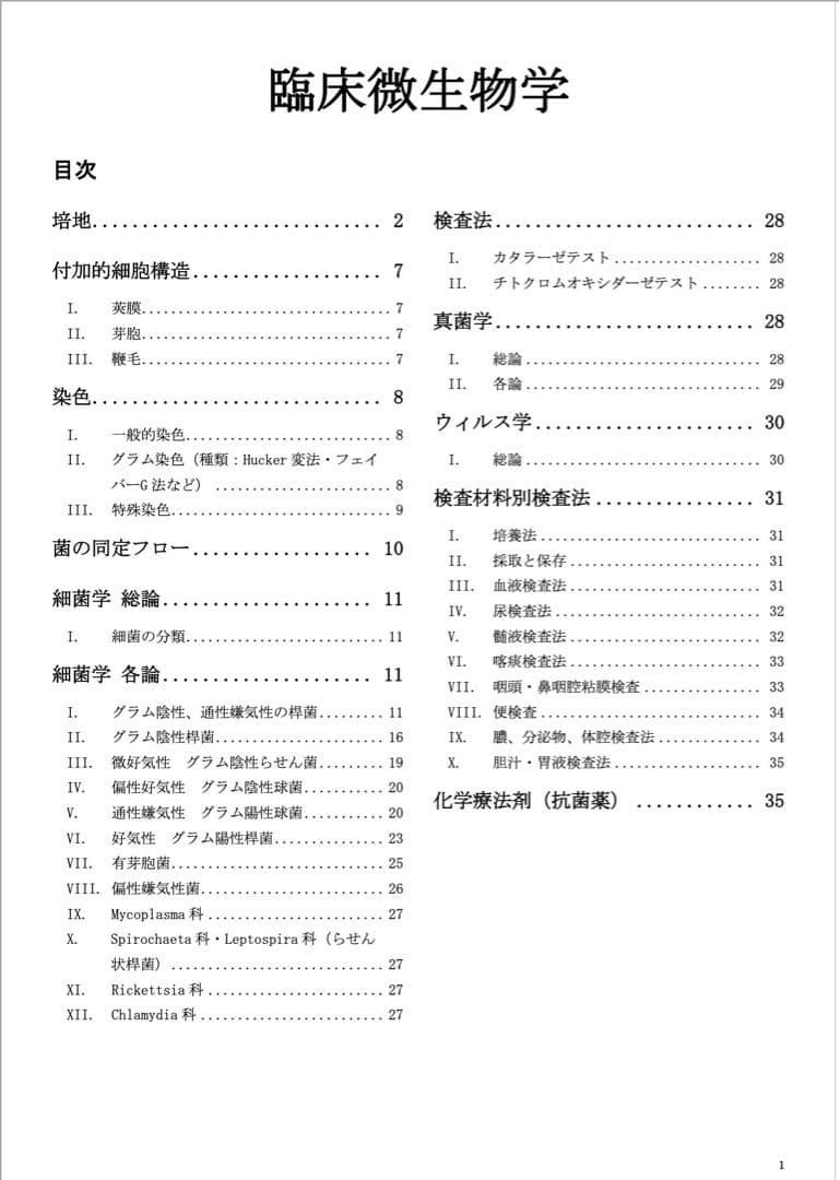 臨床検査技師 国家試験 全7教科 過去問 対策 まとめ ノート