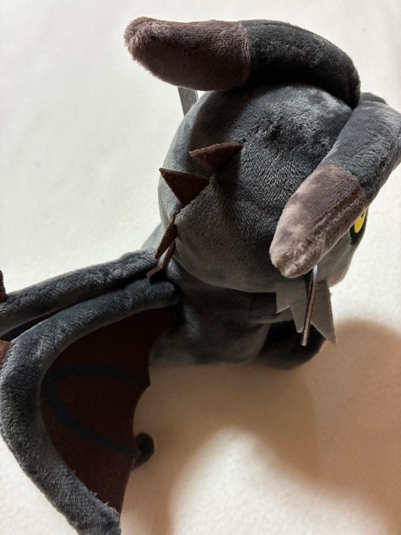 タグ付き　モンスターハンター デフォルメぬいぐるみ 黒龍 ミラボレアス
