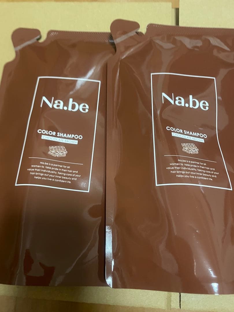 Na.be カラーシャンプー 2個セット + ヘマチンミスト