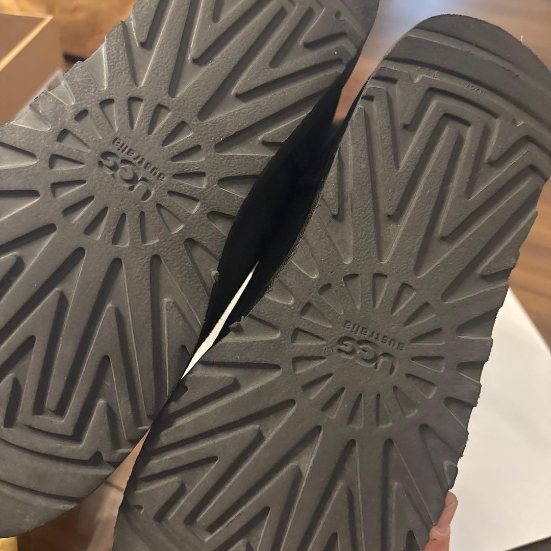 値下げ！新品未使用　UGG ブラック ムートンブーツ