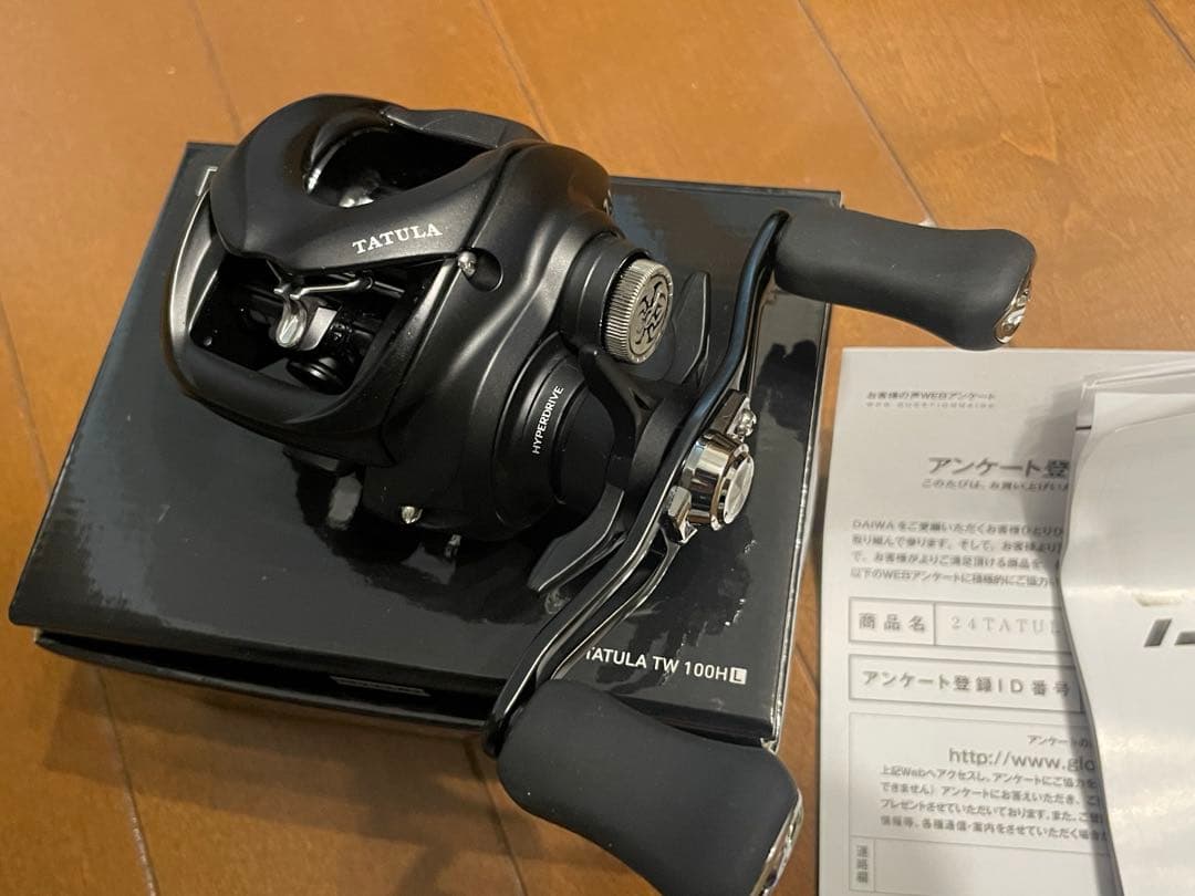 【美品】DAIWA 24TATULA TW100H L