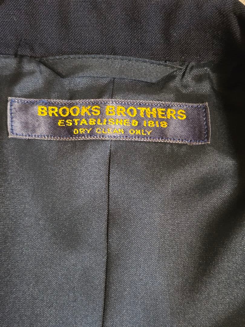 Brooks Brothers テーラードジャケット ダブル 紺ブレ 金ボタン