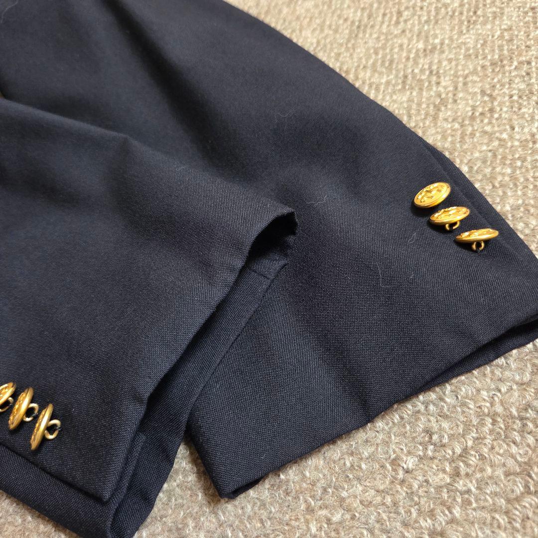 Brooks Brothers テーラードジャケット ダブル 紺ブレ 金ボタン