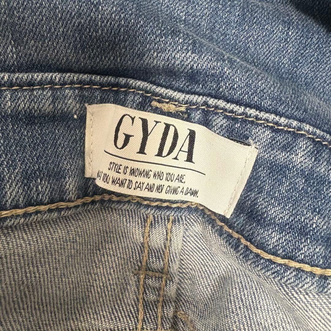 GYDA ハイウエストボタンスキニーパンツ S