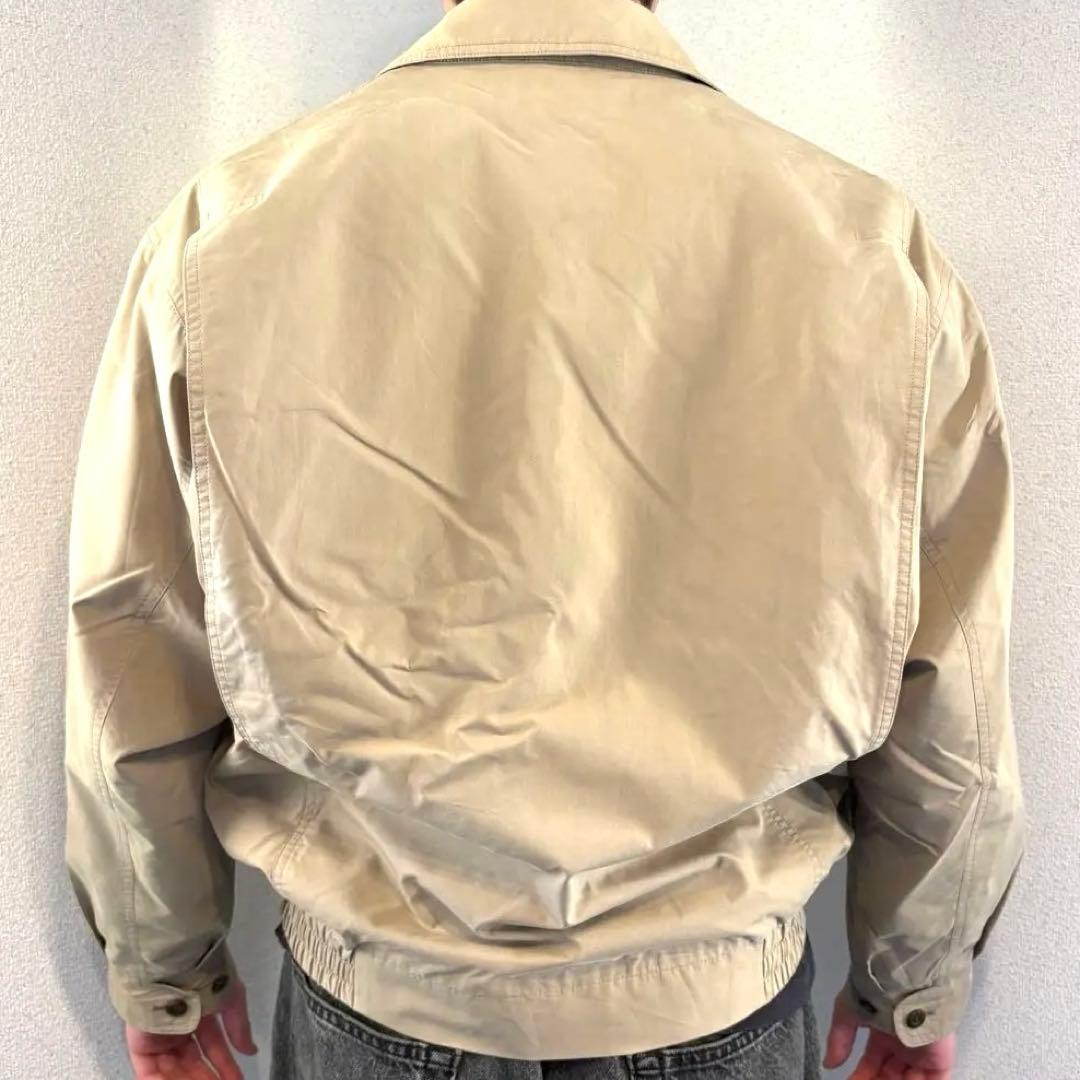 90S バーバリー ハリントンジャケット G9 ホースロゴ L