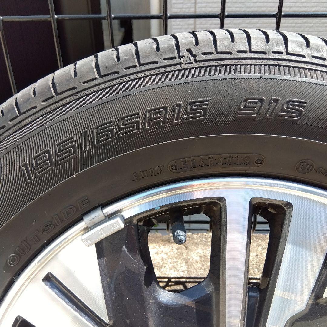 日産セレナ純正アルミホイール15インチ③