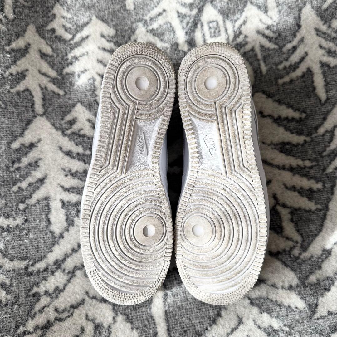 美品 Nike Air Force 1 '07 ホワイト US9 1/2 ナイキ