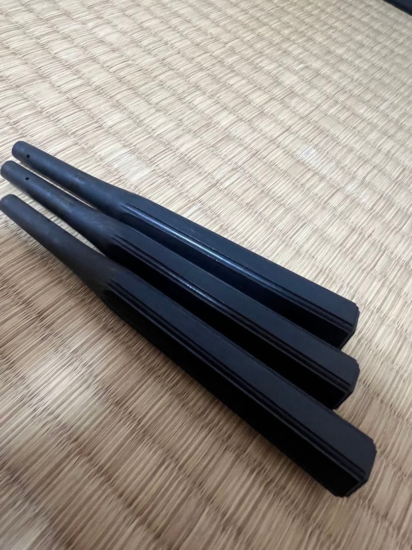 希少　白紅木　地歌用三弦　黒檀糸巻き　天然素材撥　ハードケース付き