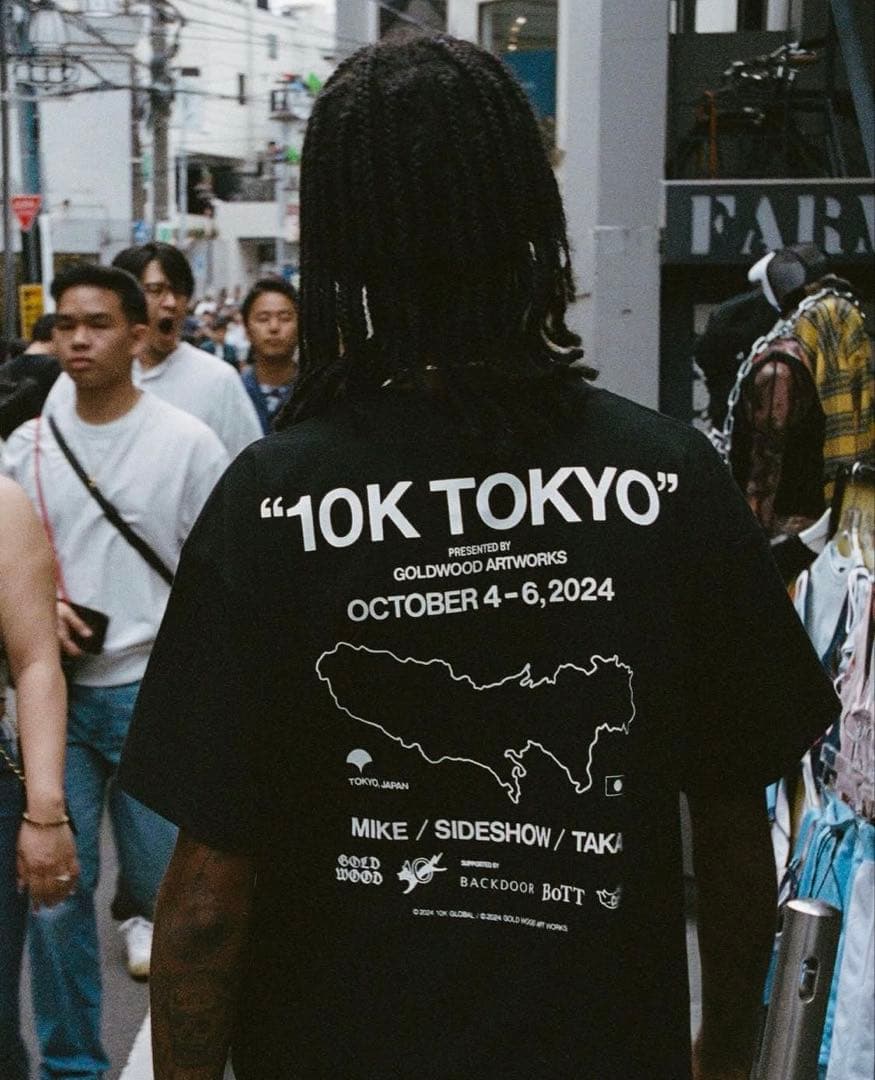 10K × GOLDWOODWORKS Tシャツ サイズL