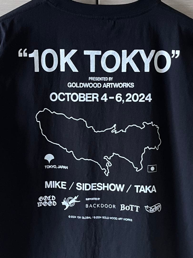 10K × GOLDWOODWORKS Tシャツ サイズL