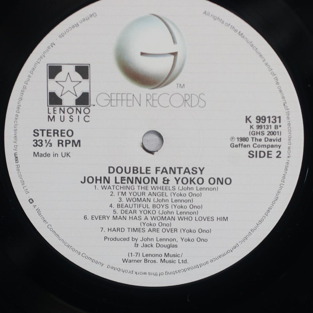John Lennon&Yoko Ono Double Fantasy UKオリ