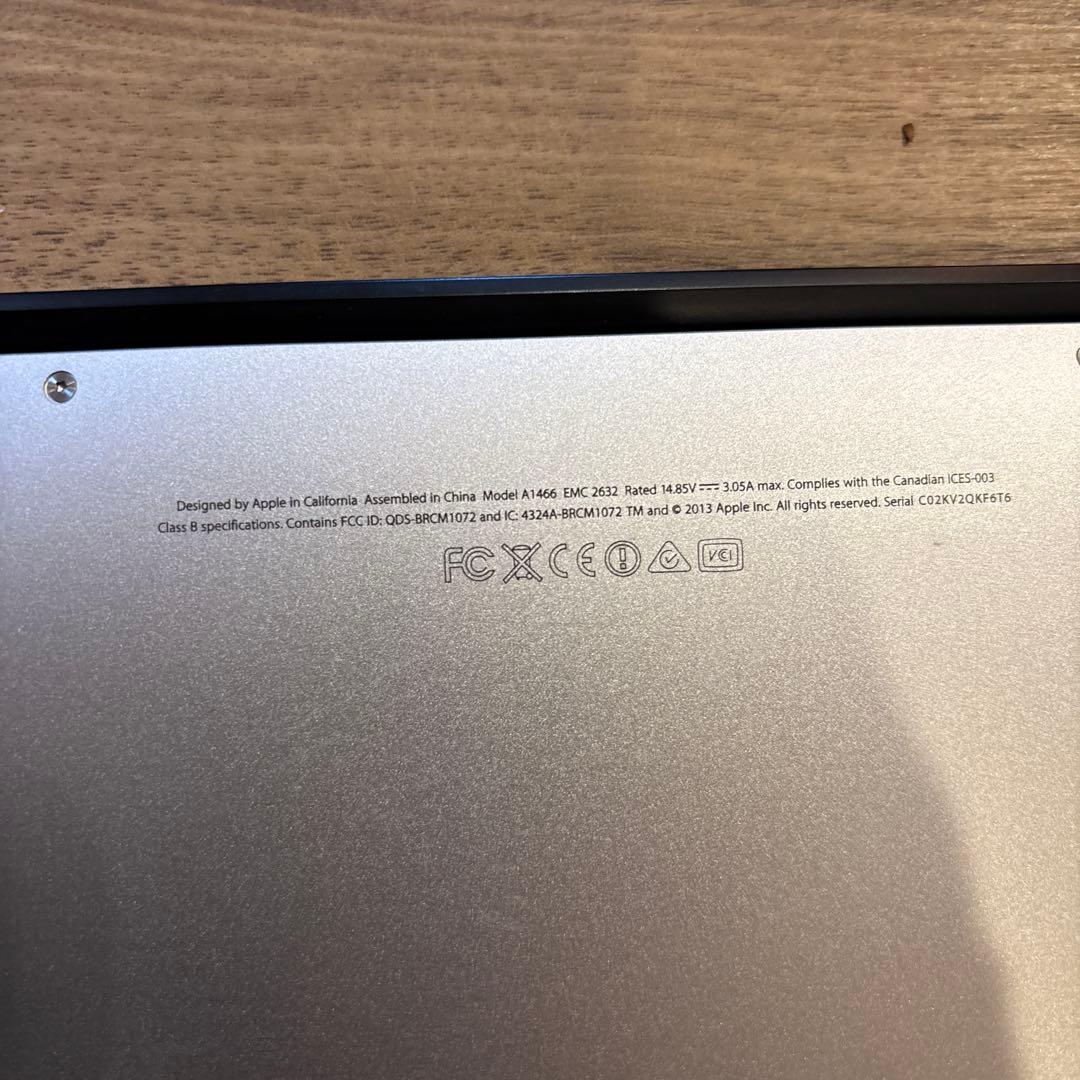 MacBook Air 13インチ シルバー【ジャンク】