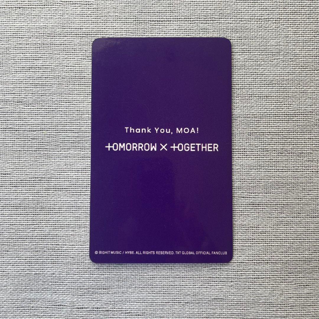ボムギュ membership TXT FC 2024 アンケ一ト トレカ