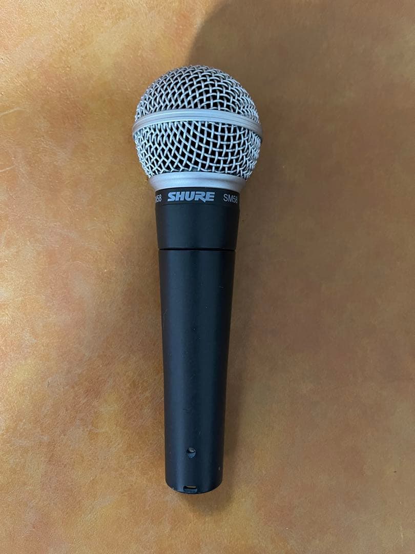 SHURE SM58 ダイナミックマイクと専用ケース
