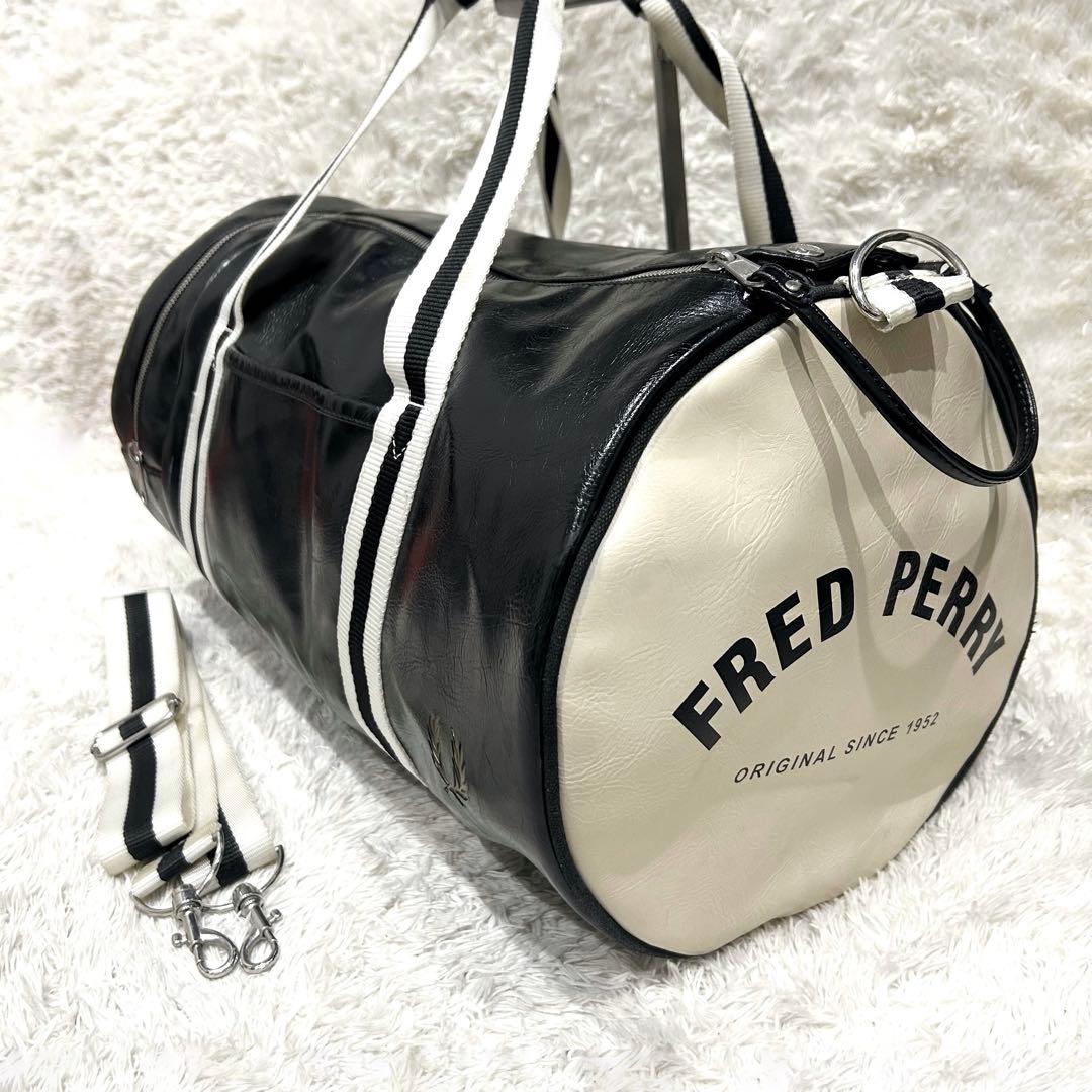 フレッドペリー Classic Barrel Bag バレル ボストンバッグ