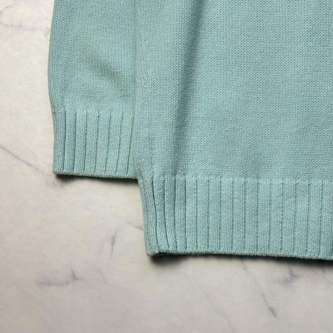 バーバリーブルーレーベル カーディガン ホースロゴ 刺繍 ステッチ