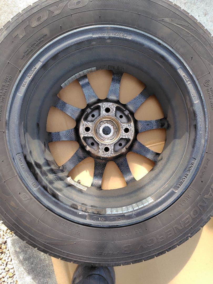 14インチ 5.5j ET38 タイヤ ホイール