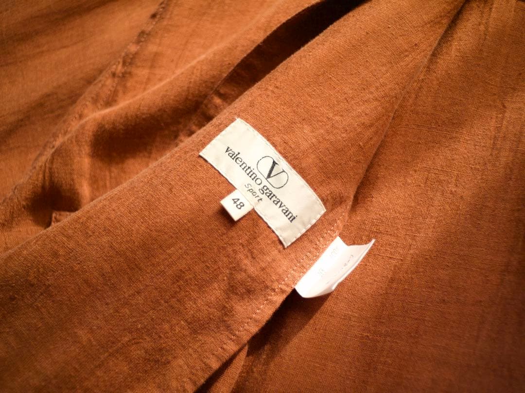 ジャケット・アウター 90s VALENTINO GARAVANI design linen jkt