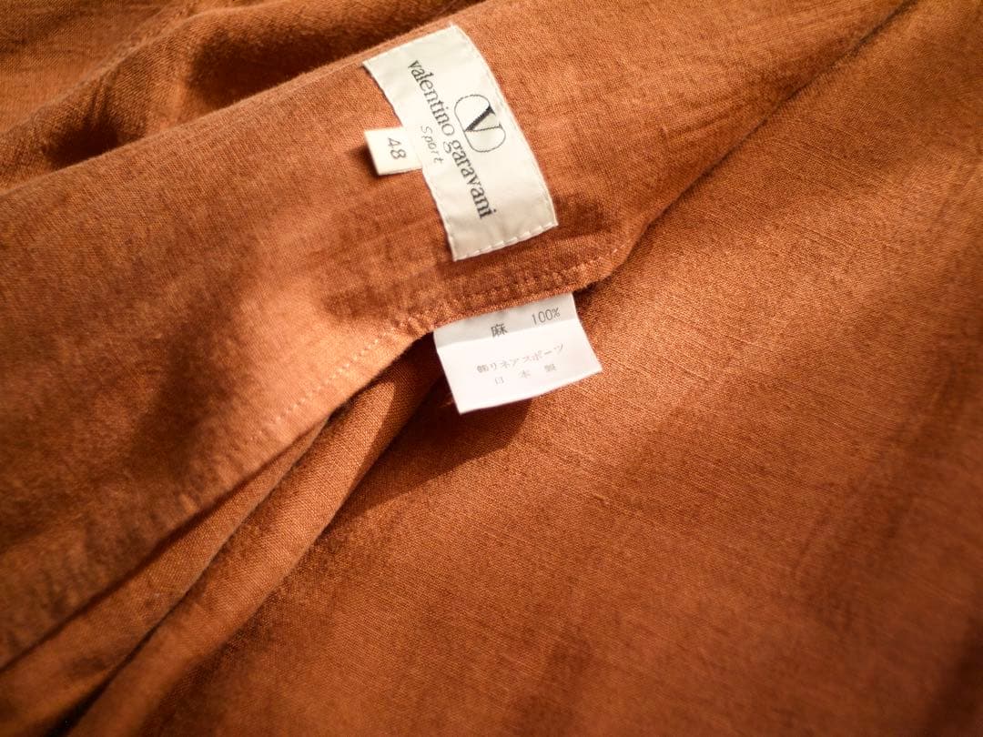 ジャケット・アウター 90s VALENTINO GARAVANI design linen jkt