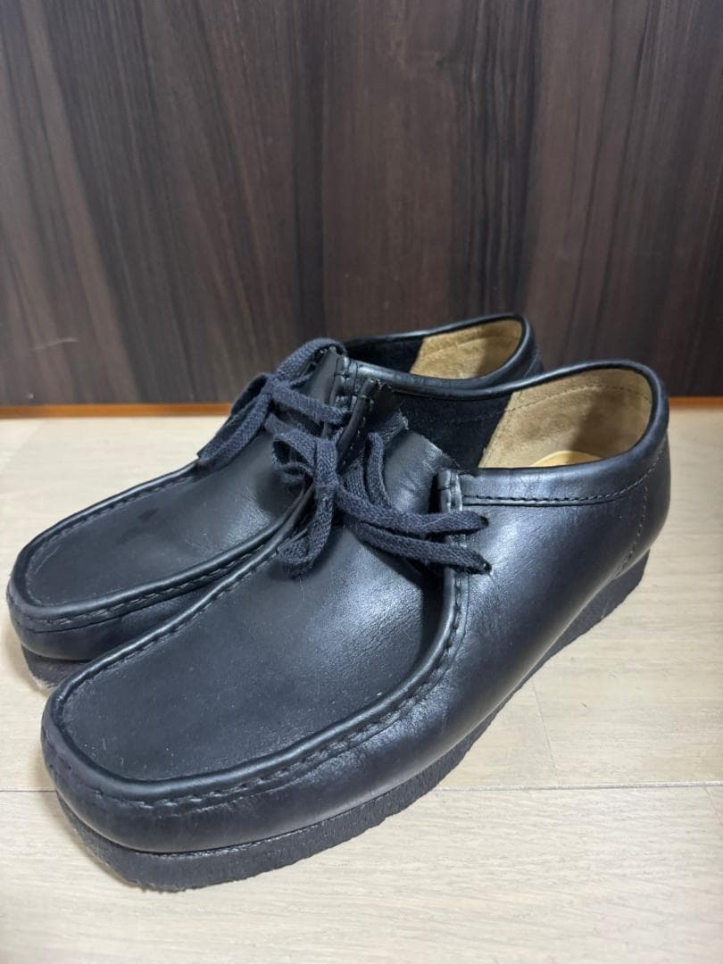 クラークス wallabees スムースレザー ワラビー レザー シューズ