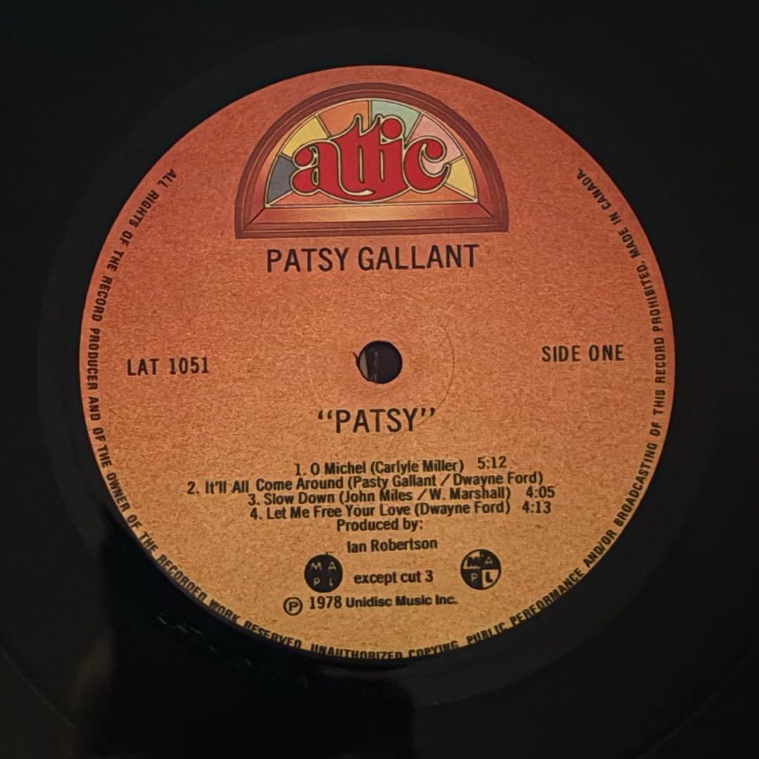 【Patsy! / Patsy Gallant】LP