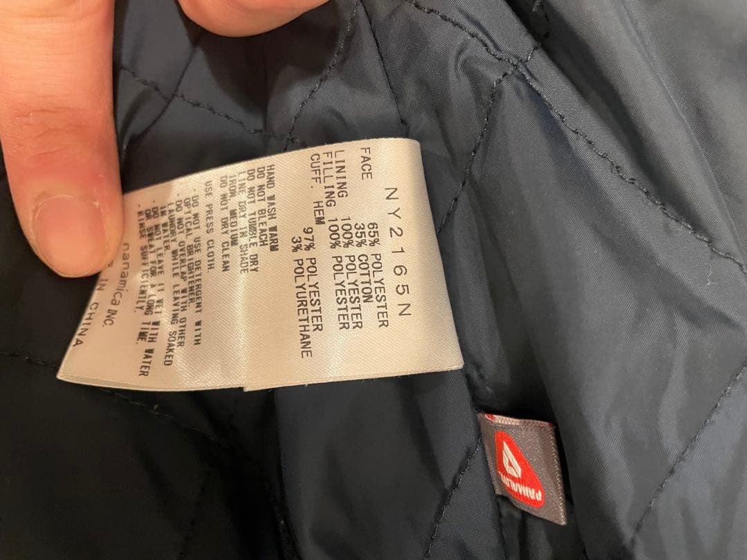 ビームス別注THE NORTH FACE フィールドジャケットS ネイビー