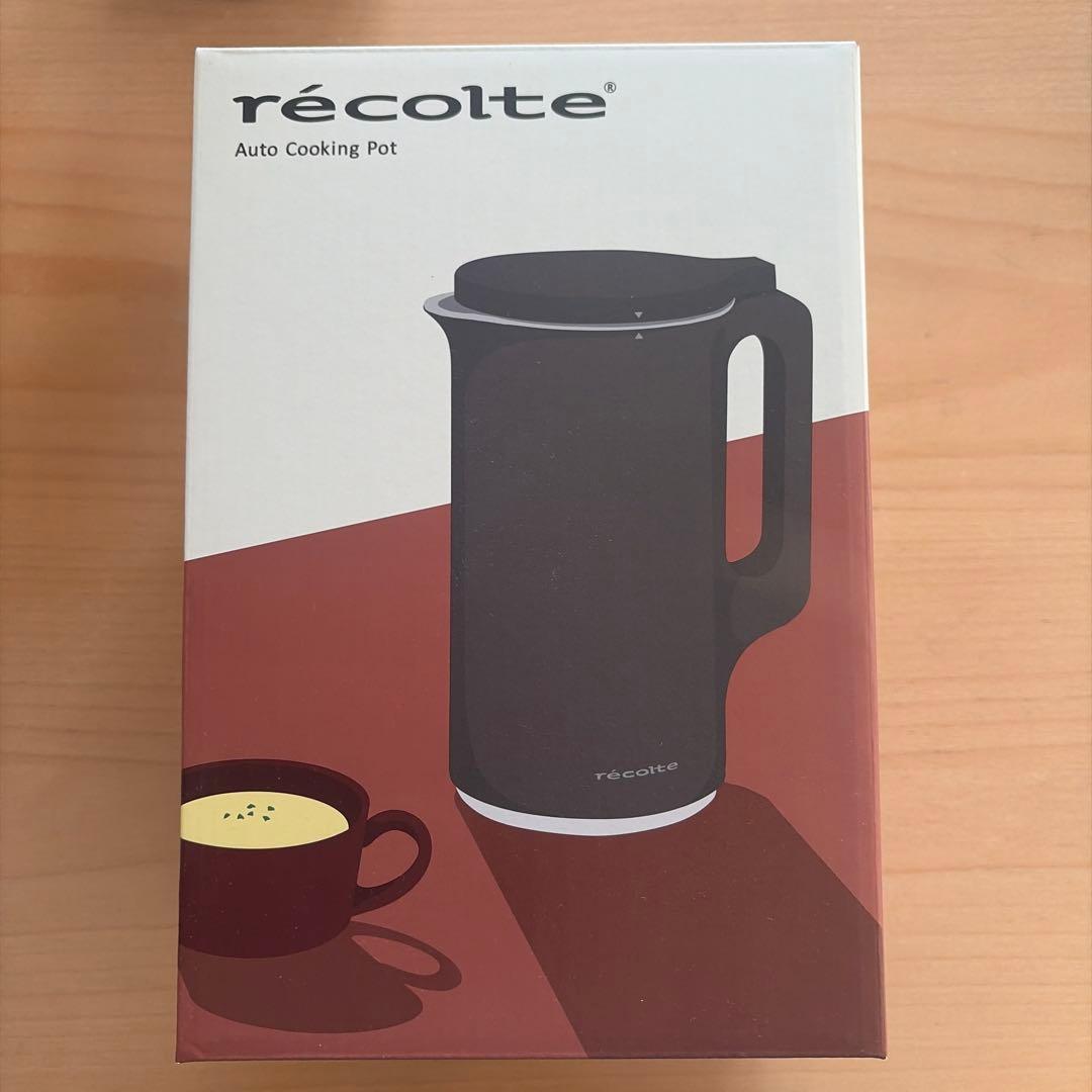 レコルト　Auto Cooking Pot　自動調理ポット　レシピ本2冊