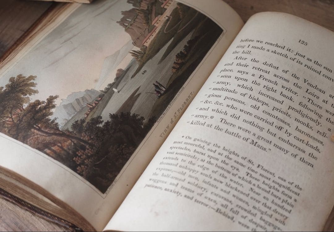 アンティークのイギリス古書！1820年 １９世紀 活版印刷　シトー修道会