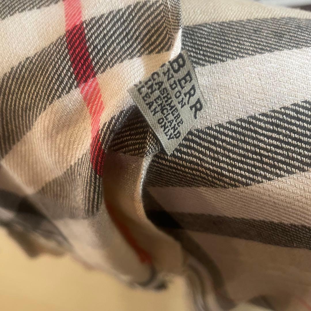 バーバリー　大判ストール BURBERRY LONDON 美品