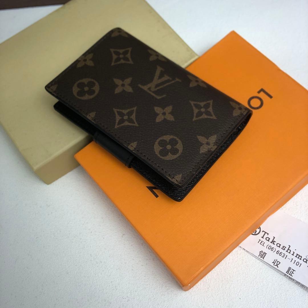 モノグラム柄 三つ折り財布（中古）
