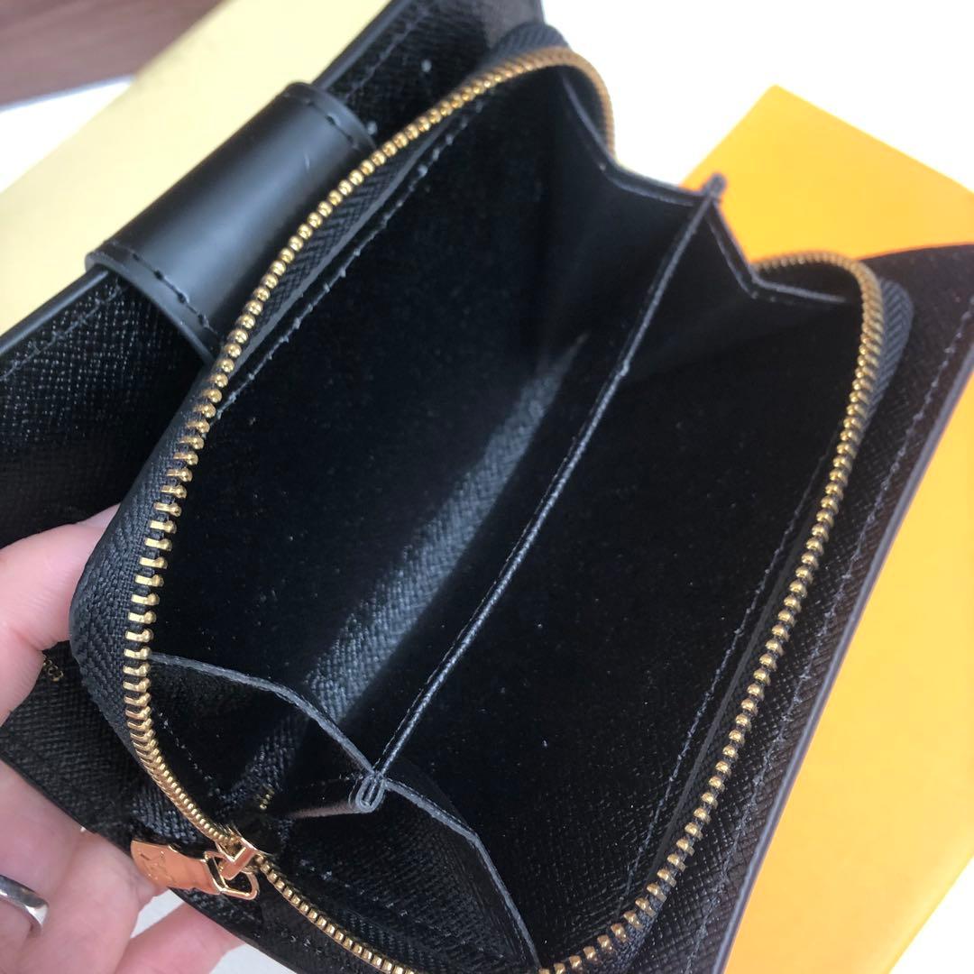 モノグラム柄 三つ折り財布（中古）
