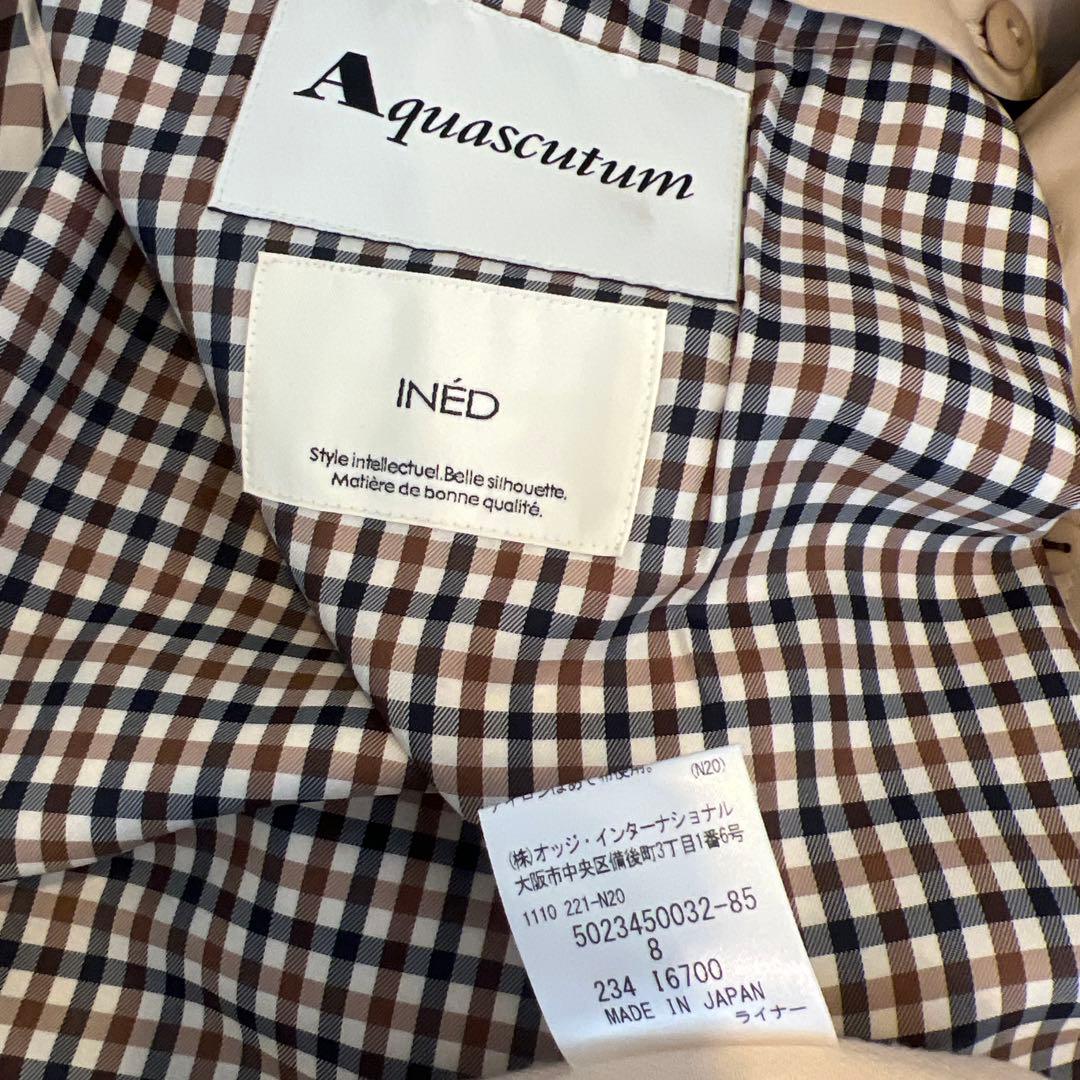 Aquascutum✖️INEDトレンチコート