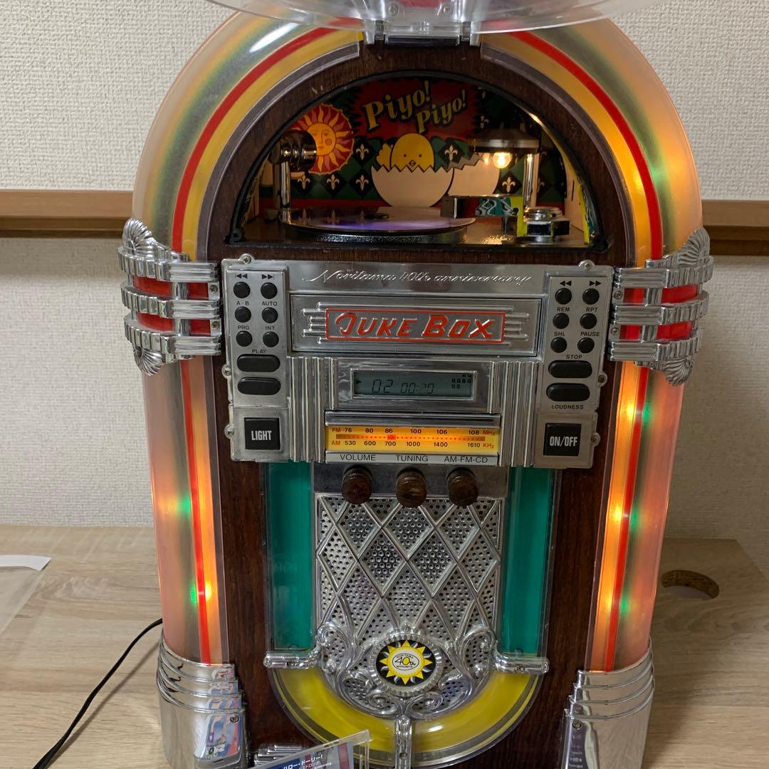 おすすめ品 希少 レトロジュークボックス(AM.FM.CDプレイヤー)動作品