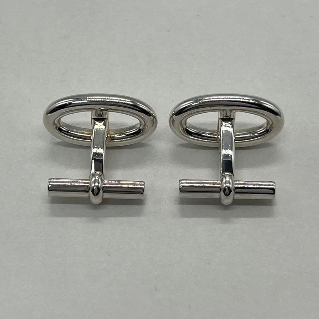 エルメス HERMES シェーヌダンクル カフス カフリンクス ヴィンテージ